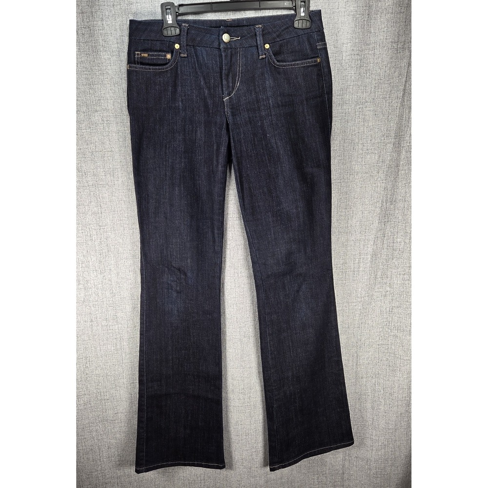 Womens JOE'S Western Honey Boot Cut Stretch Dark Wash Denim Jeans Size 27